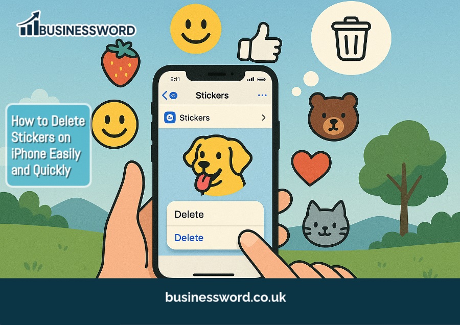 How to Delete Stickers on iPhone